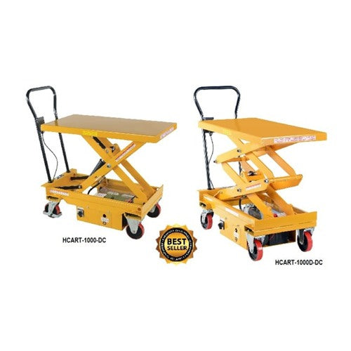 Dc Powered Hydraulic Elevating Carts