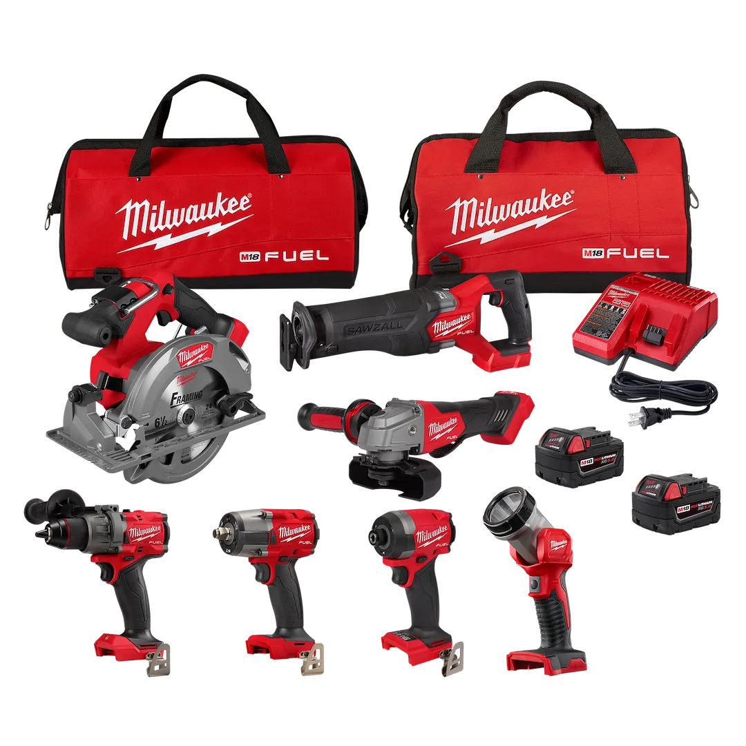 Milwaukee M18 CMB KT LTHM IN 12PC