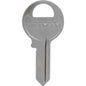 HILLMAN Traditional Key House/Office Padlock Key Blank 69 Single For Master Padlocks Silver