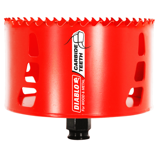 Diablo Snap-Lock Plus 4-1/2 in. Carbide Tipped 2-3/8 in. L Hole Saw