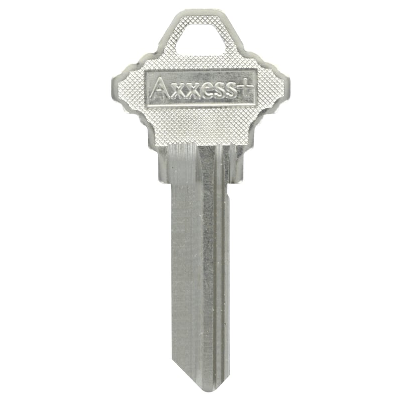 HILLMAN KeyKrafter Key House/Office Key Blank 59 Single For Schlage Locks Silver