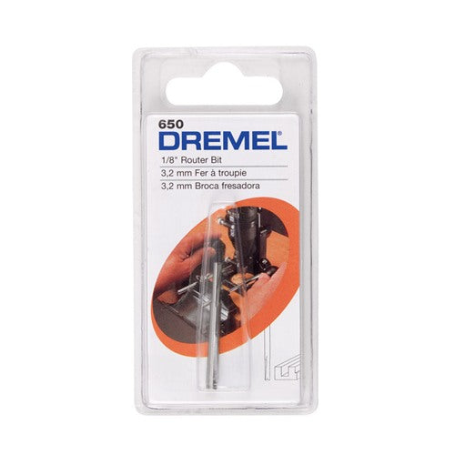 Dremel 1/8 in. X 1-1/2 in. L High Speed Steel High Speed Router Bit 1 pk