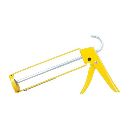 Dripless Professional Metal Hex Rod Caulking Gun