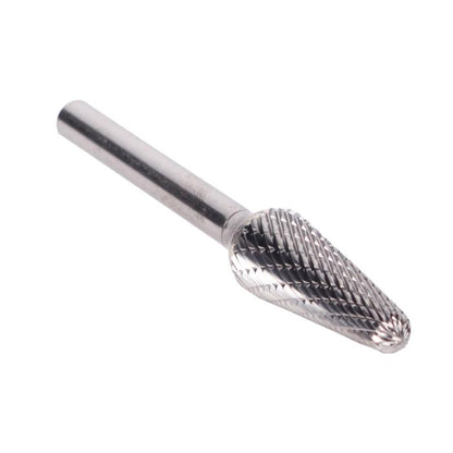 Cone Double Cut Carbide Burrs - Drill America