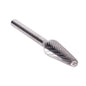 Cone Double Cut Carbide Burrs - Drill America