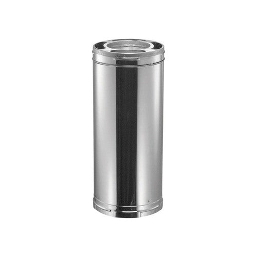 DuraVent DuraPlus 6 in. D X 12 in. L Aluminum/Galvanized Steel Chimney Pipe