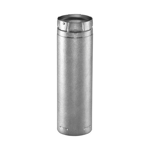 DuraVent PelletVent 3 in. D X 12 in. L Steel Double Wall Stove Pipe
