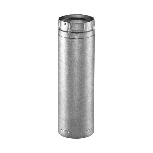 DuraVent PelletVent 4 in. D X 24 in. L Galvanized Steel Double Wall Stove Pipe