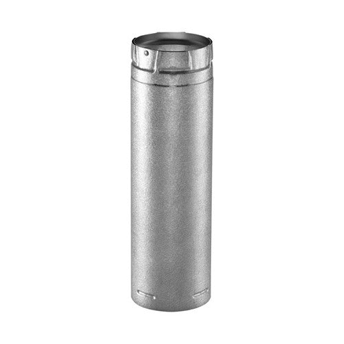 DuraVent PelletVent 4 in. D X 36 in. L Galvanized Steel Double Wall Stove Pipe