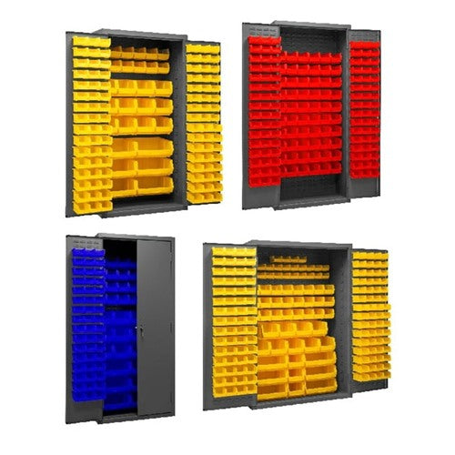 Durham 16-Gauge Cabinet With Hook-On-Bins