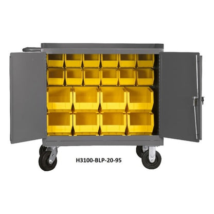 Durham 24in Wide Mobile Bench Cabinets