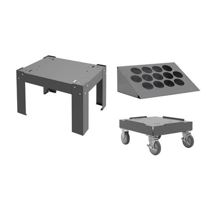 Durham Compartment Box Slide Rack Bases and Bin Topper
