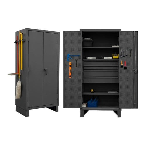 Durham Heavy Duty Cabinet with Shelves & Drawers