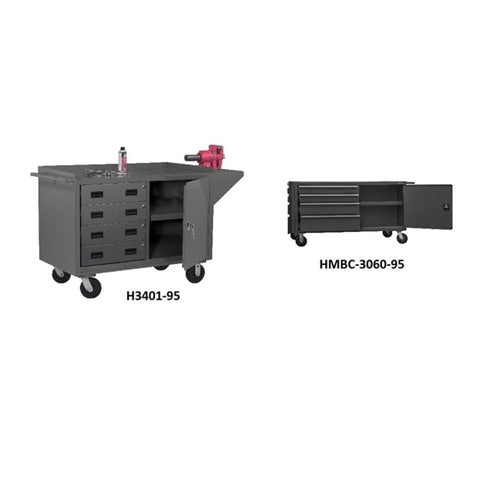 Durham Mobile Bench Cabinets