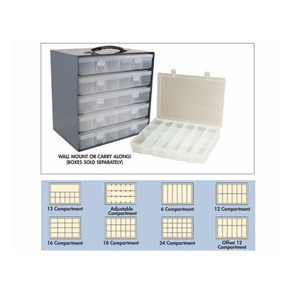 Durham Plastic Boxes for Steel Box Racks