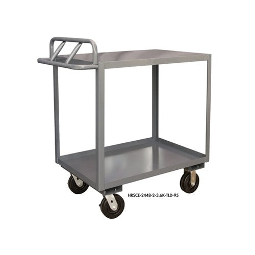Durham Rolling Stock Cart with Ergonomic Handle