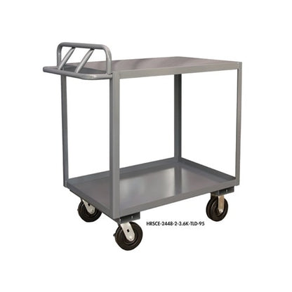 Durham Rolling Stock Cart with Ergonomic Handle