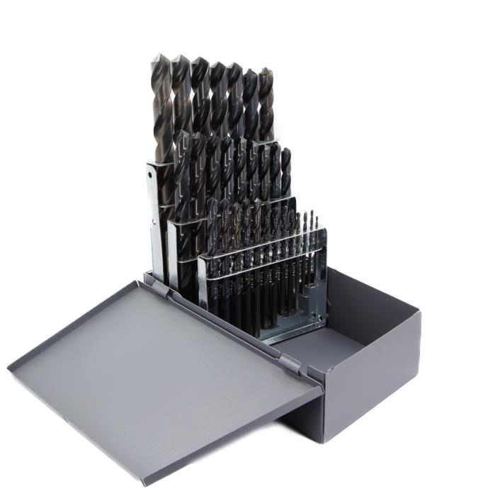Black Oxide 118 Point, Fractional (DWDN Series), Sets - Drill America