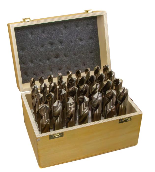 Cobalt Reduced Shank DWDCO, 1/2" Shank (DWD Series), 33/64" to 1-1/2" - Drill America