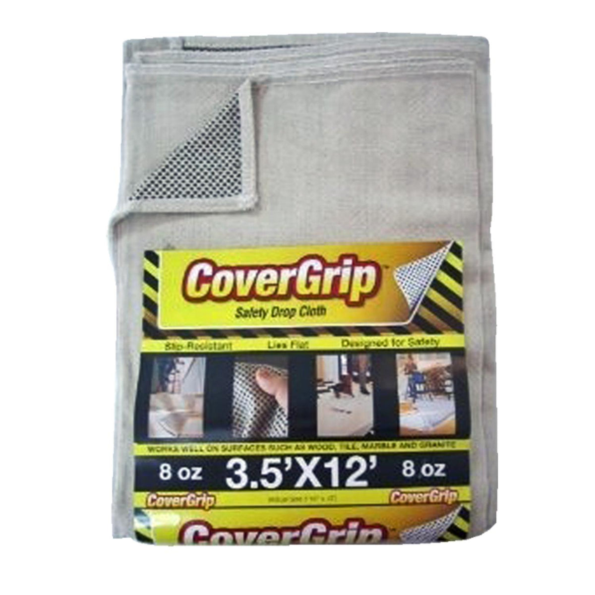DROPCLOTH 8OZ 3-1/2'X12'