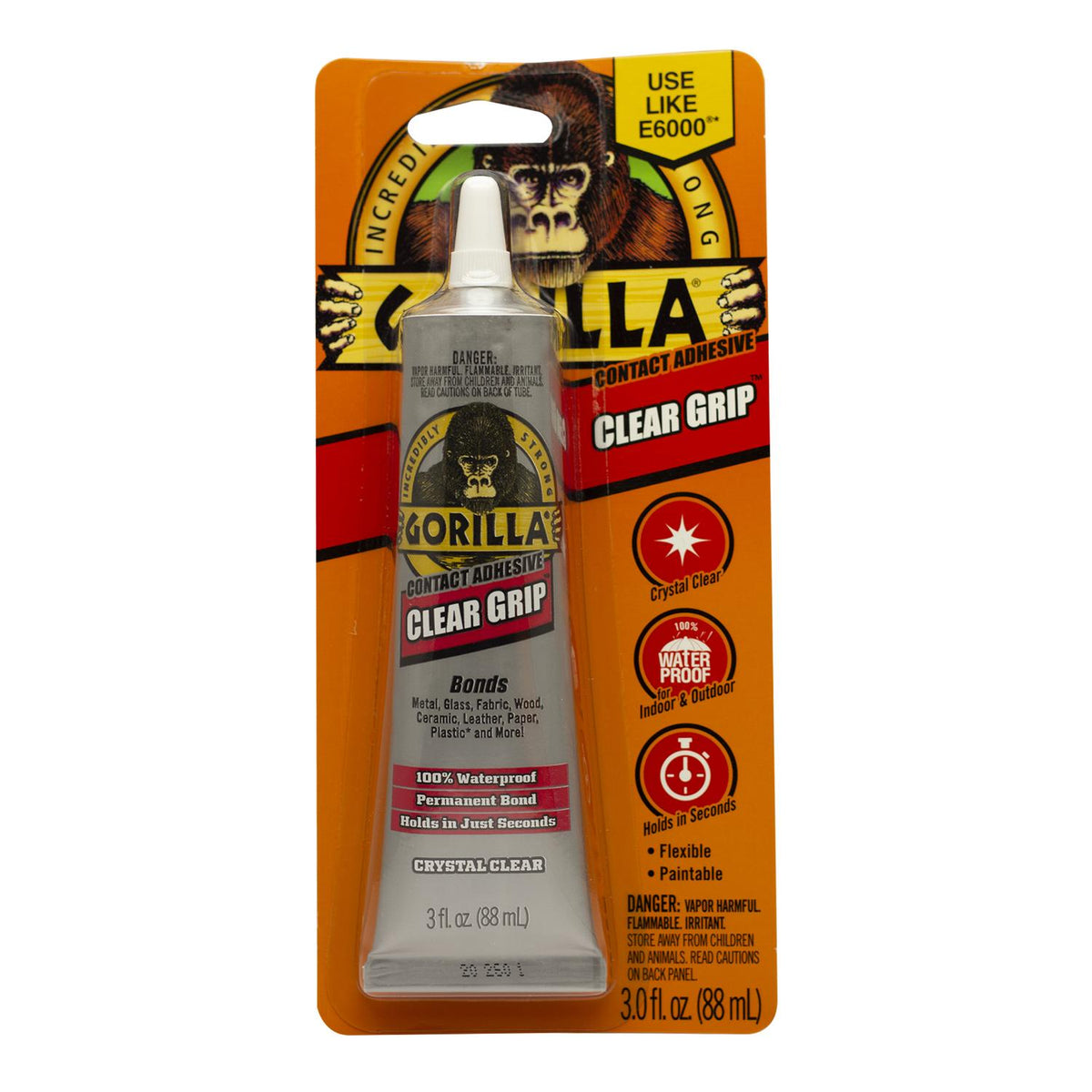 GORILLA CLR GRIP ADH 3OZ