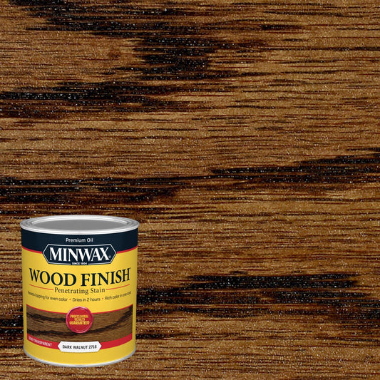 STAIN MINWAX QT DK WALNT