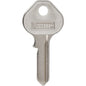 HILLMAN Traditional Key House/Office Key Blank 93 Single For Master Locks Silver