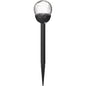 Living Accents Black Solar Powered 0.06 W LED Pathway Light 1 pk