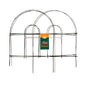 Panacea 10 ft. L X 18 in. H Metal Green Garden Fence