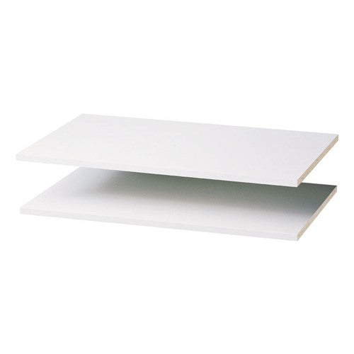 Easy Track 5/8 in. H X 35 in. W X 14 in. L Wood Closet Shelf