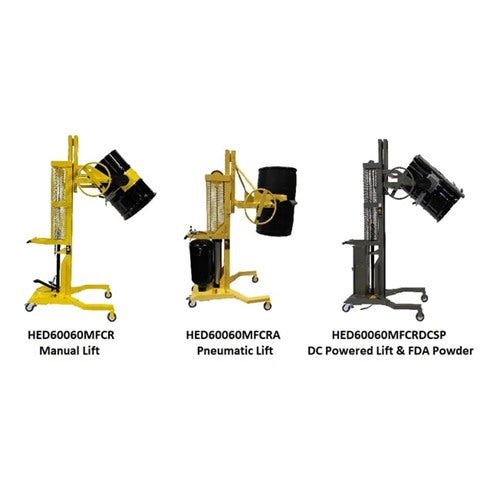 Easylift Drum Dumpers With Manual Rotation