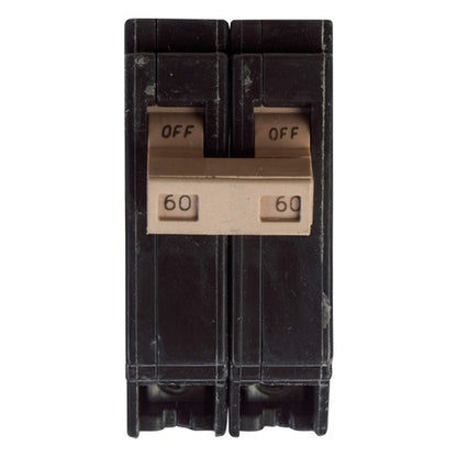Eaton 60 amps Plug In 2-Pole Circuit Breaker