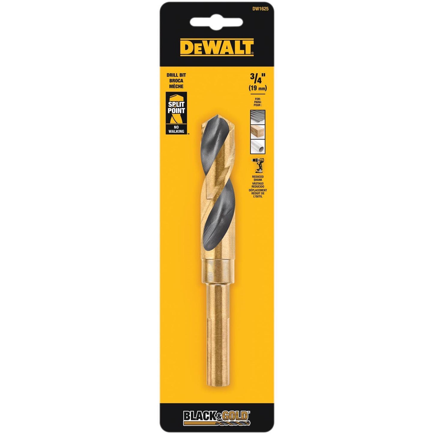 BLK&GLD DRILL BIT 3/4"