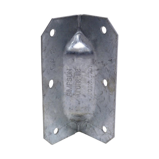 Simpson Strong-Tie 1.3 in. W X 3.3 in. L Galvanized Steel Gusset Angle