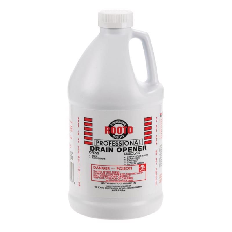 Rooto Professional Liquid Drain Opener 64 oz