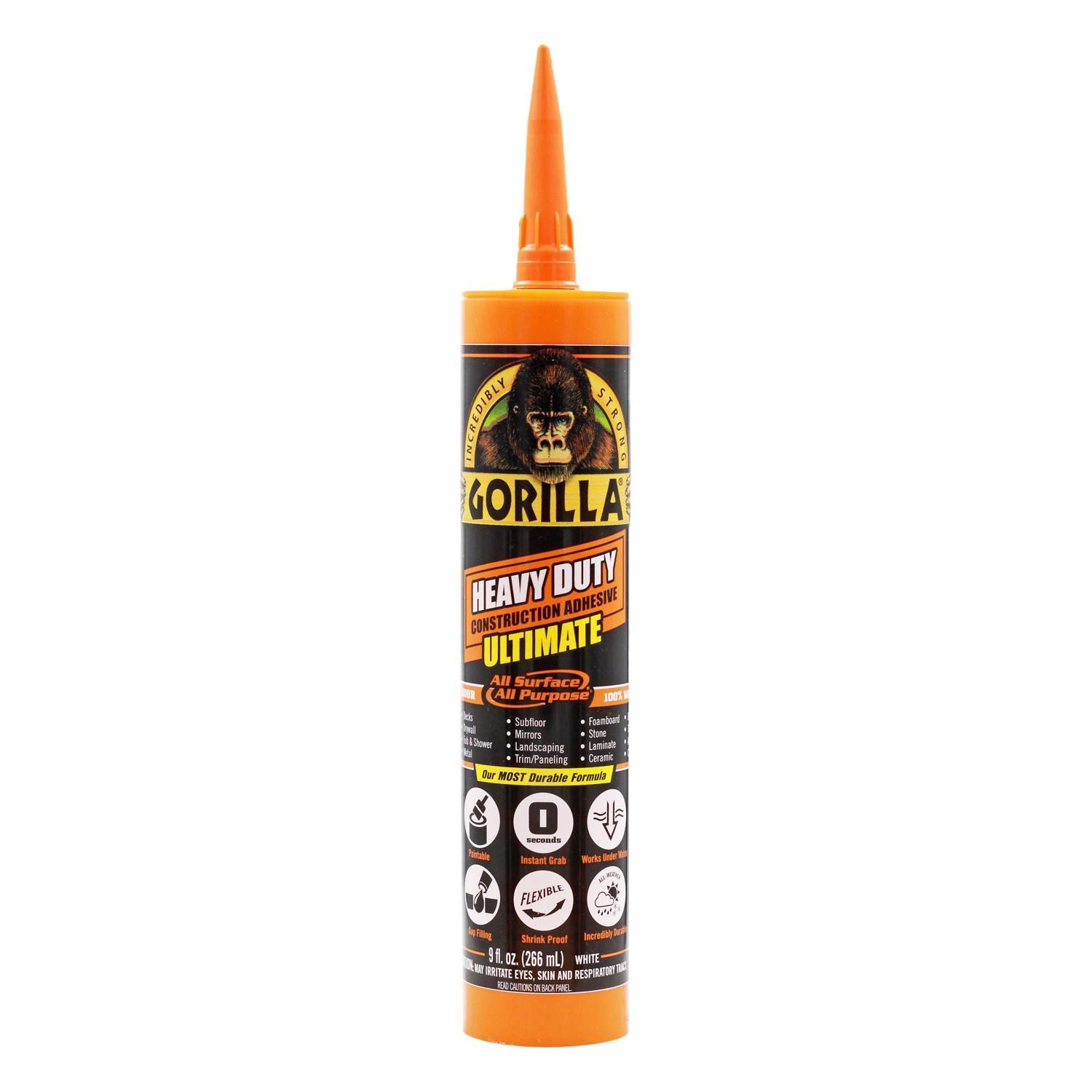 GORILLA CONST ADHSV 9OZ