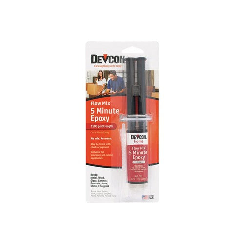 Devcon 5 Minute High Strength Clear Epoxy 0.47 oz