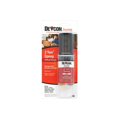 Devcon 2 Ton High Strength Clear Epoxy 0.84 oz