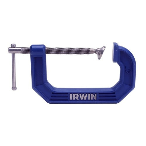 Irwin Quick-Grip 4 in. X 2-7/8 in. D Adjustable C-Clamp