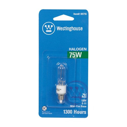 Westinghouse 75 W T4 Specialty Halogen Bulb 1,450 lm White 1 pk