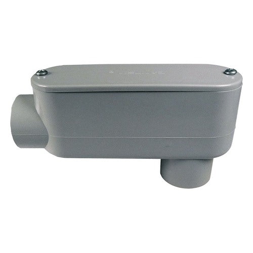 Cantex 1 in. D PVC Conduit Body For PVC 1 each
