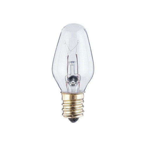 Westinghouse 7 W C7 Candelabra Incandescent Bulb E12 (Candelabra) Clear 4 pk