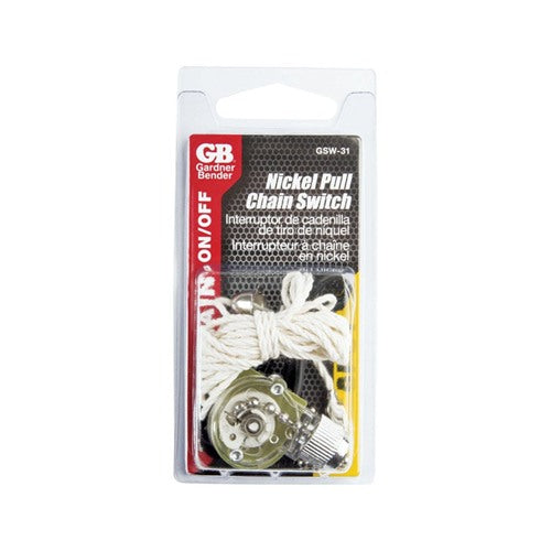 Gardner Bender Nickel Pull Chain Switch