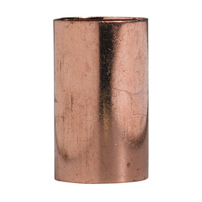 NIBCO 1/2 in. Sweat X 1/2 in. D Sweat Copper Coupling with Stop 1 pk