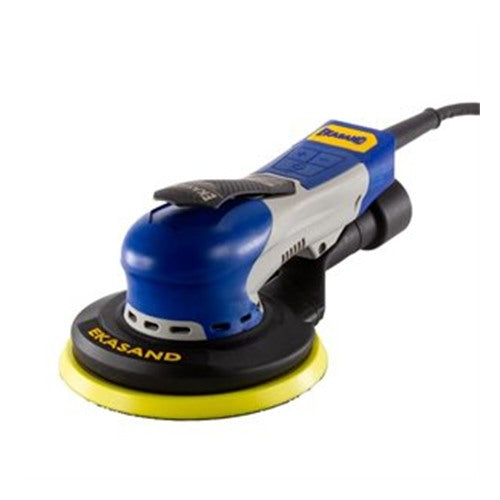 Ekasand E-Series 6 Inch Electric Sander - Central Vacuum Hook & Loop - Low Profile - 3 / 32 Orbit