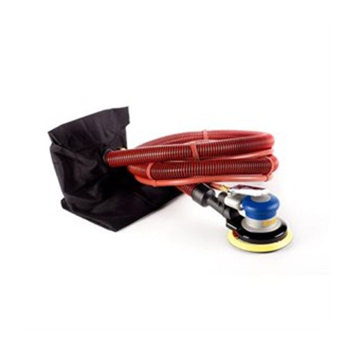 Ekasand Pneumatic Sander - 5 Inch - Self Generated Vacuum - Hook Face - 3 / 16 Orbit
