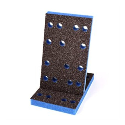 EKASILK Plus 1 / 2 in. Sanding Sponge 3-1 / 8 x 5-1 / 4 x 14 Hole Hook & Loop for Festool RTS 400