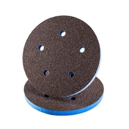 EKASILK Plus 10mm Sanding Sponge 5" 5 Holes Hook & Loop