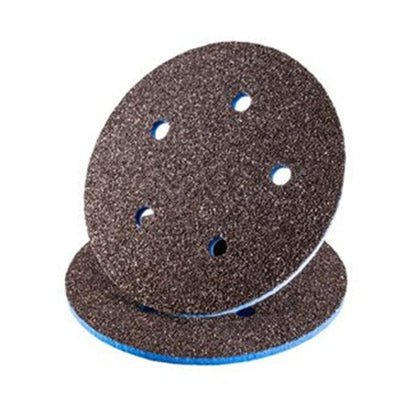 EKASILK Plus 5mm Sanding Sponge 5" 5 Holes Hook & Loop
