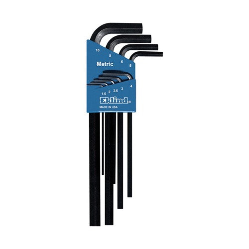 Eklind Hex-L 1.5-10 mm Metric Long Arm Hex L-Key Set 9 pc